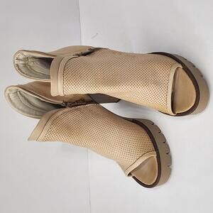 PRICE DROP prima edizione Size 40 open toe heel‎ sandals made in italy